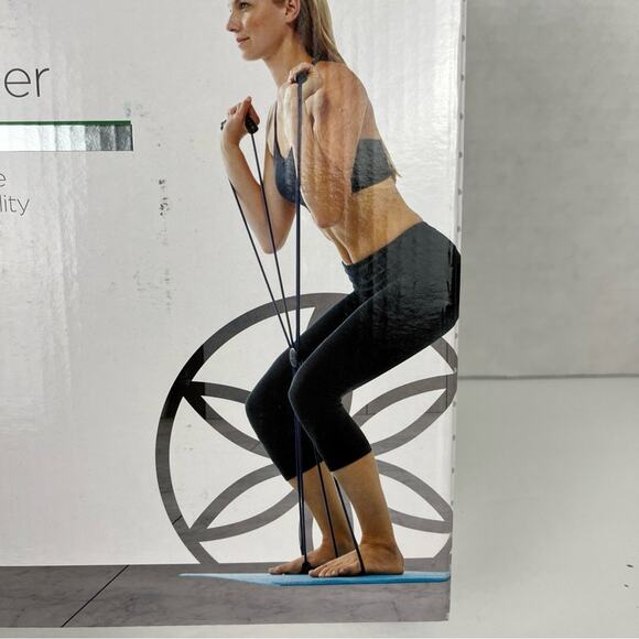 Gaiam Coreplus Reformer 4 Loop Resistance Bands Core Strength Agility - Picture 3 of 7